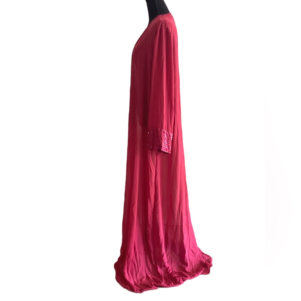 Sheer plus size robes size XL - Picture 4 of 16